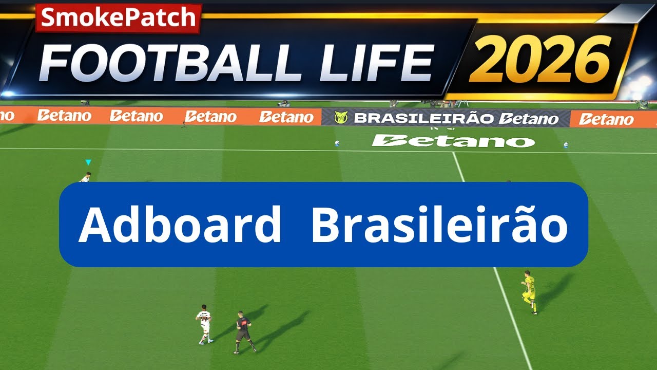 Football Life 2026 - Baixar Adboard Brasileirão Serie A