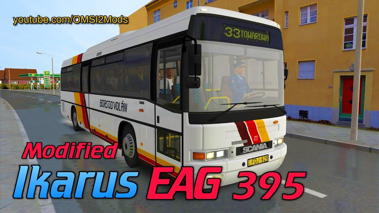 OMSI 2 – Ikarus EAG 395 SCANIA engine [Modified]