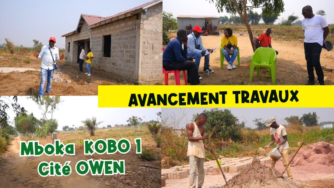 DECEMBRE FIN MISE EN VALEUR CITE OWEN MBOKA KOBO MALUKU TERRAINS 2500$ #mbokakobo #investirenrdc