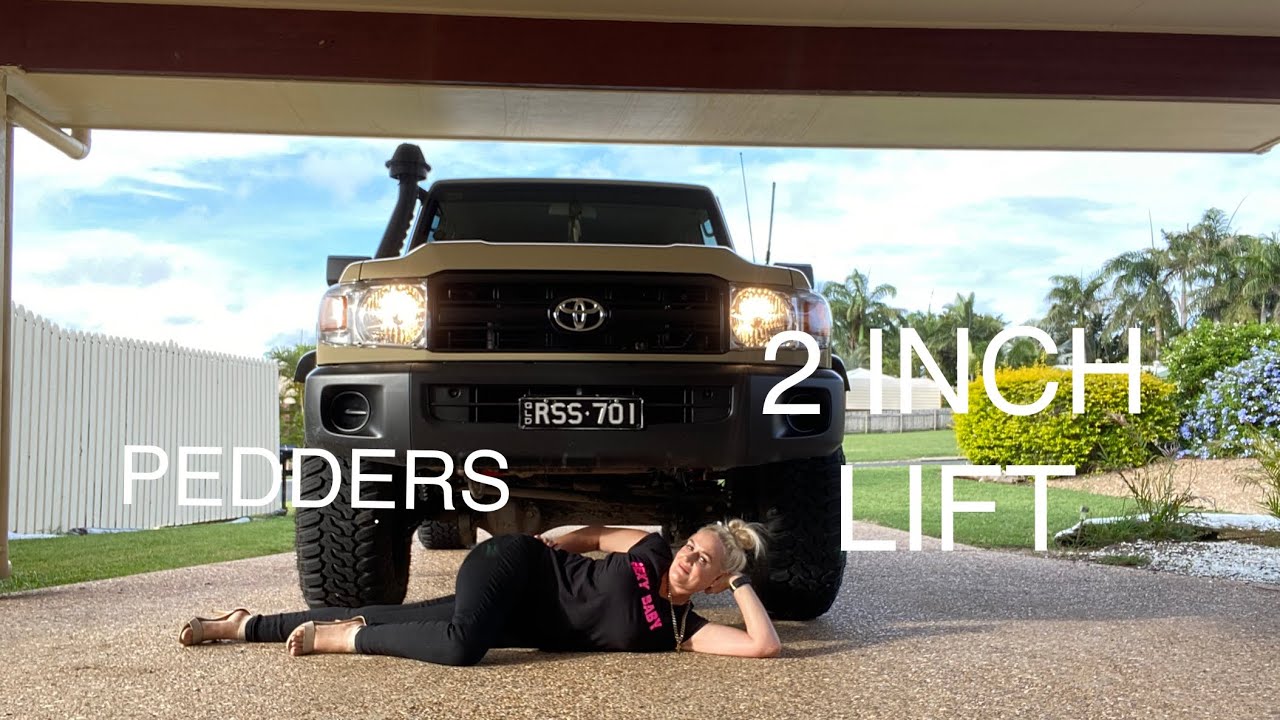 Toyota 79 Series 2020 Pedders 2 Inch Suspension