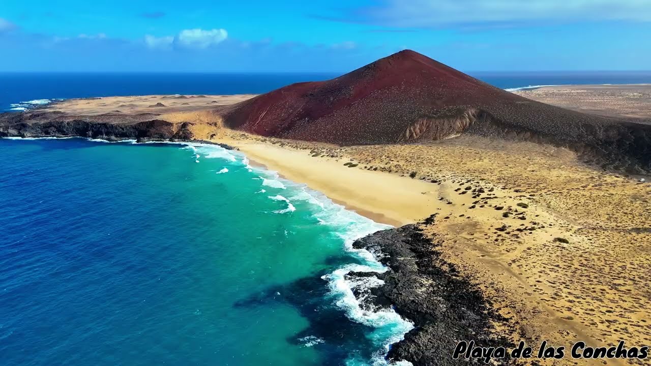 La Graciosa from Above – Where Time Stands Still | 4K Cinematic