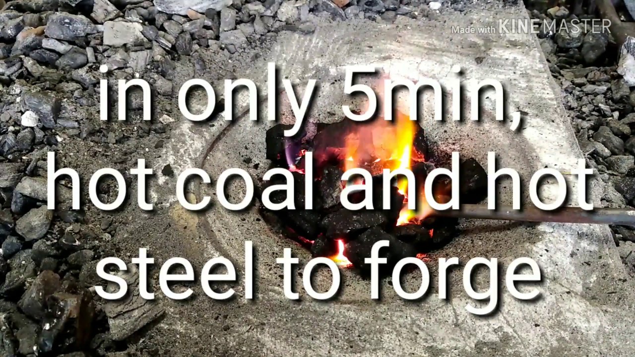 HOW TO LIGHT ANTHRACITE (real time) only 5min...