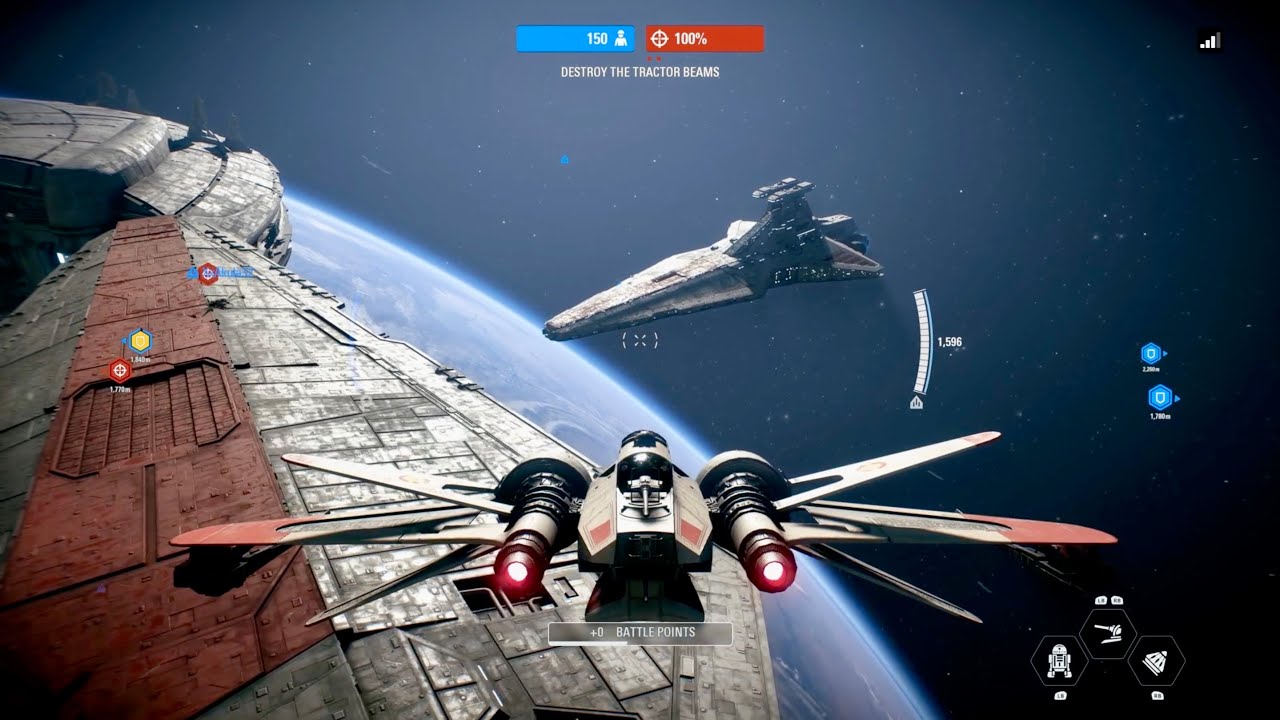 Star Wars Battlefront 2: Starfighter Assault Gameplay (No Commentary)