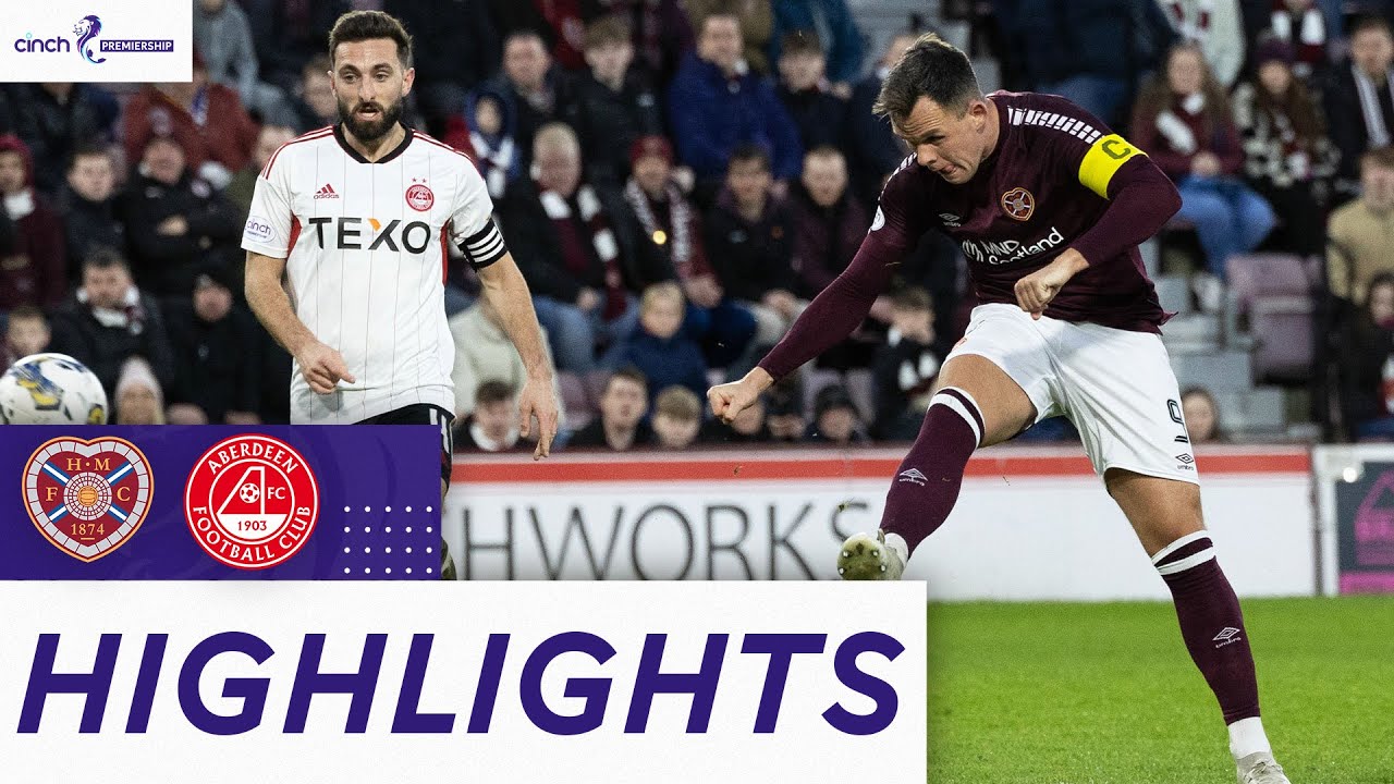 Heart of Midlothian 2-0 Aberdeen | Hearts Continue Unbeaten Streak! | cinch Premiership