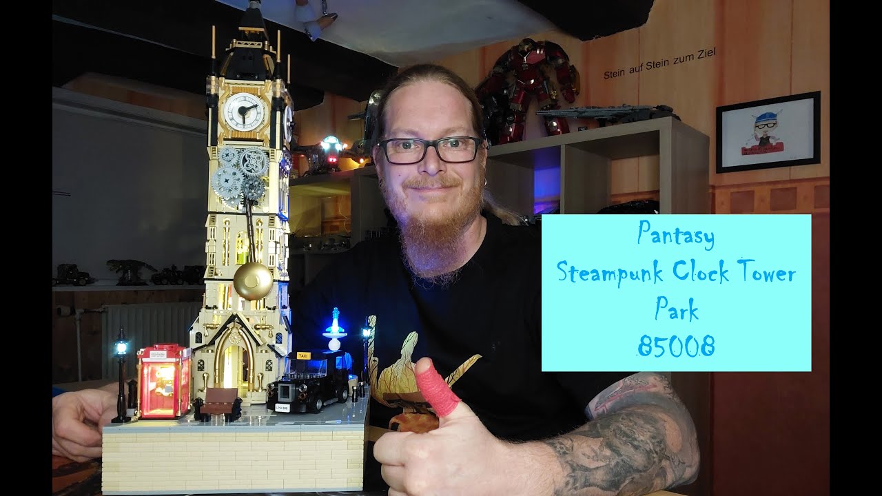 Manchmal geht auch mal was schief... - Pantasy Steampunk Clock Tower Park (85008)