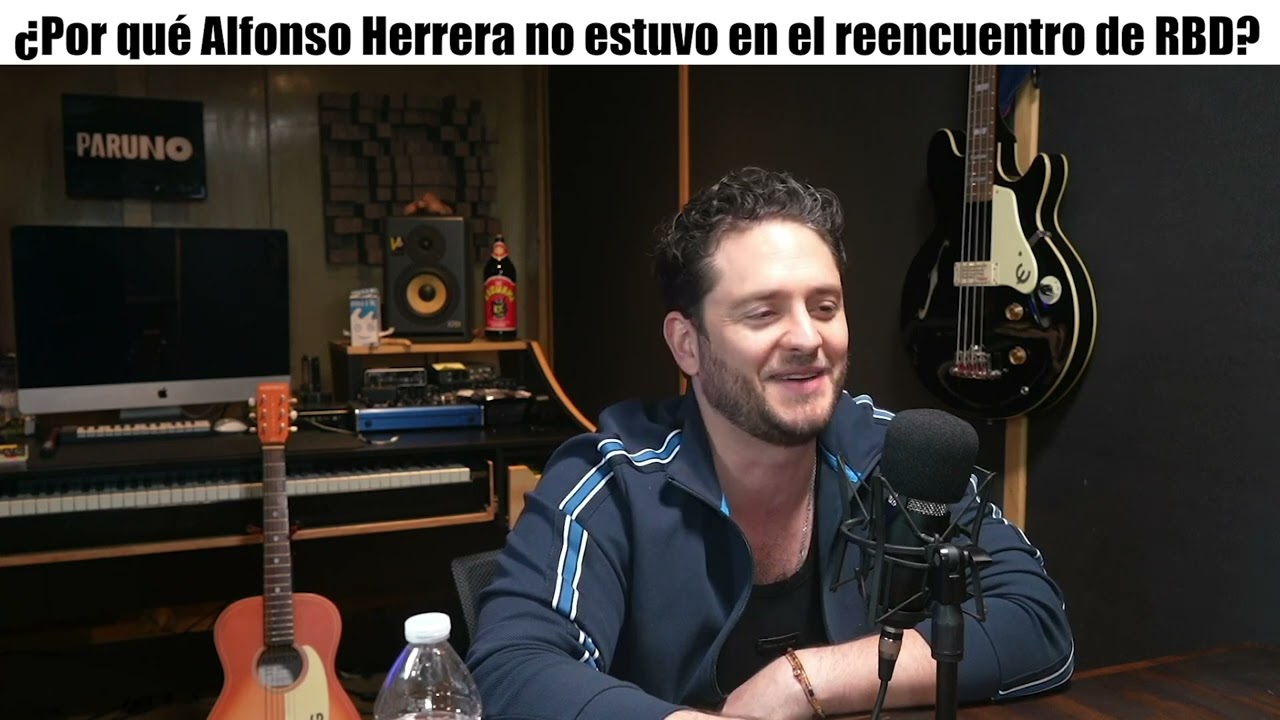 &iquest;Por qu&eacute; Alfonso Herrera no estuvo en el reencuentro de RBD? | Charla con Christopher Uckermann