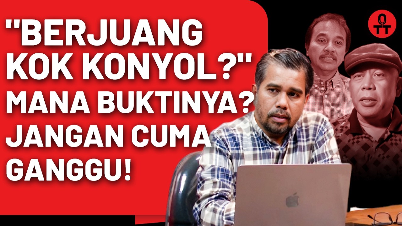 Terbongkar! Roy Suryo Ternyata Sadar Gak Punya Bukti Ijazah Palsu Jokowi?