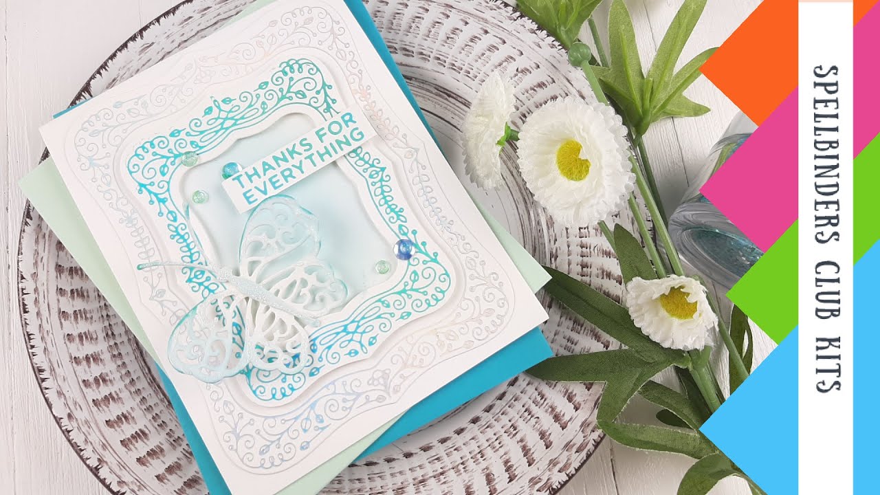Spellbinders | Glimmer Hot Foil Kit of the Month | July 2020 | Illustrative Floral