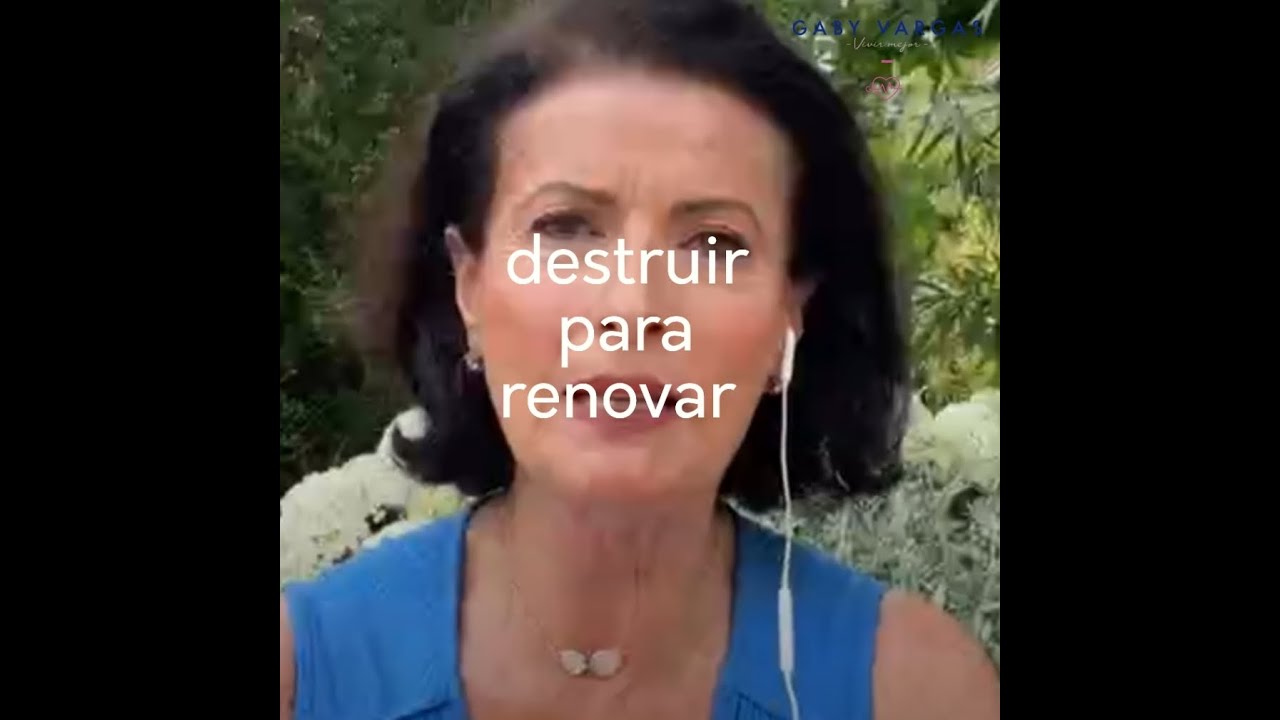Destruir para renovar