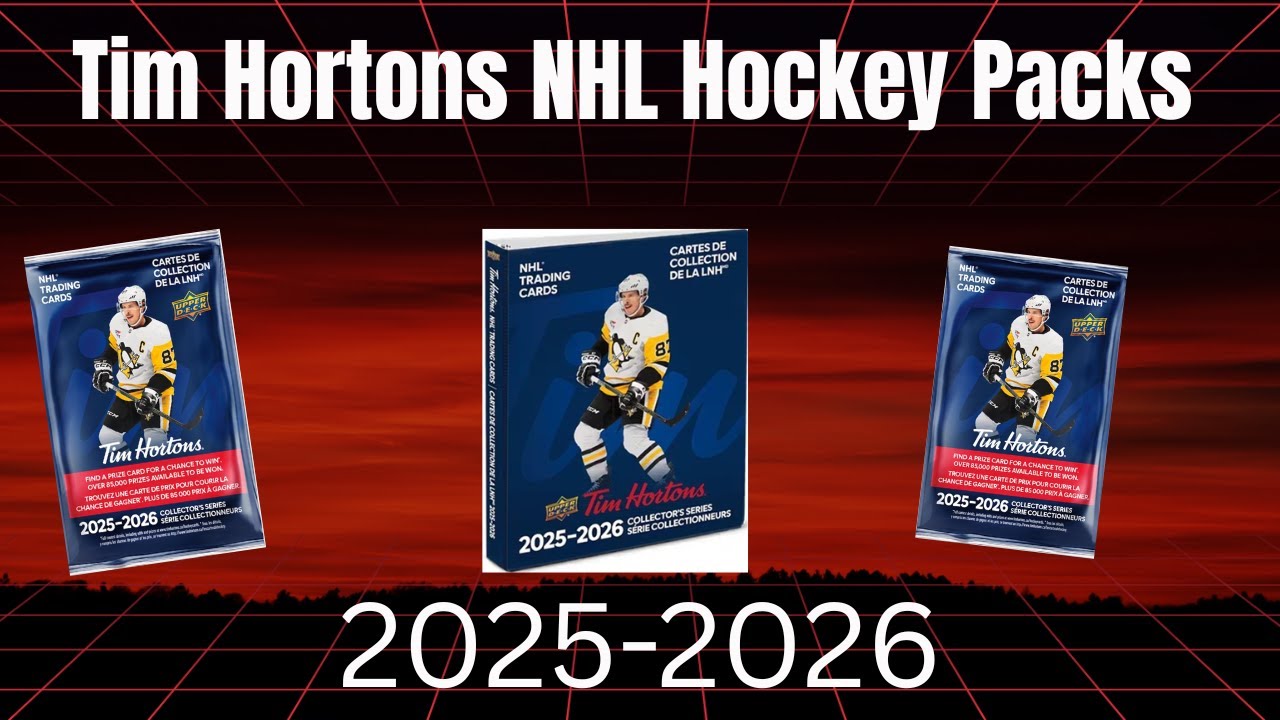 Tim Hortons 2025-2026 NHL Hockey Packs!!! Amazing Pulls!!