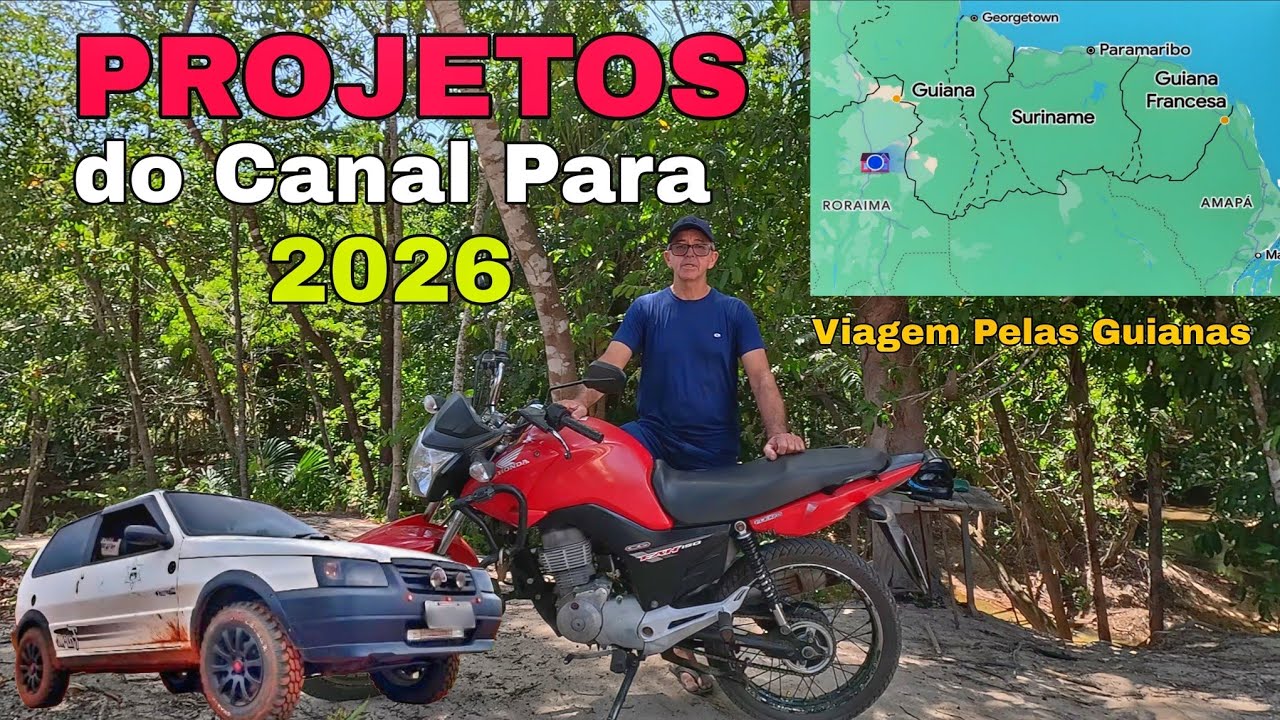 Atualização da Expedição BR-174 e Projeto de Viagens Para esse Ano de 2026