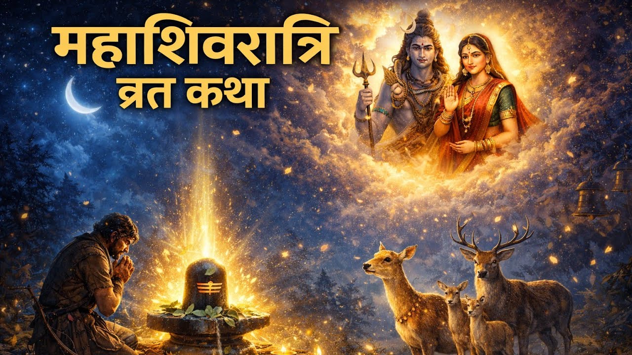 महाशिवरात्रि व्रत की कथा सुनें | शिवरात्रि की कथा | Mahashivratri Vrat Katha | Shivratri Ki Katha |