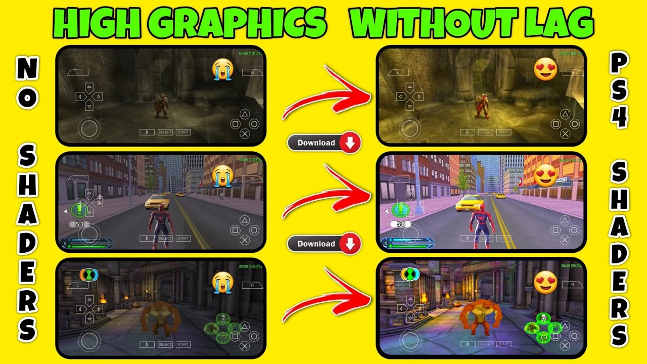 Add PS4 Shaders in PPSSPP 🔥