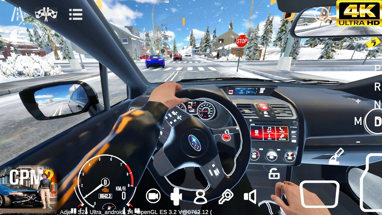 Car Parking Multiplayer 2 - Subaru WRX STI realistic POV Drive