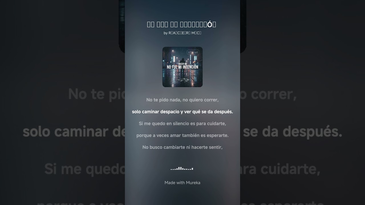 𝗡𝗢 𝗙𝗨𝗘 𝗠𝗜 𝗜𝗡𝗧𝗘𝗡𝗖𝗜Ó𝗡 