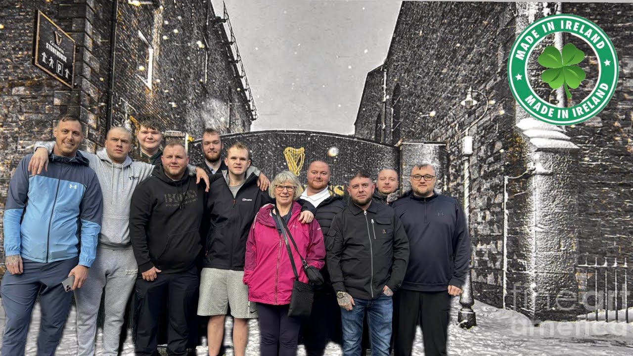 Dublin Ireland causing MAYHEM!