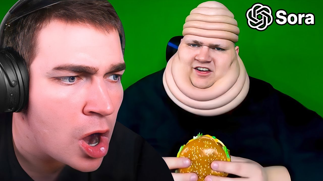 Стейк отреагировал на проклятые видеоролики ИИ с ним самим.