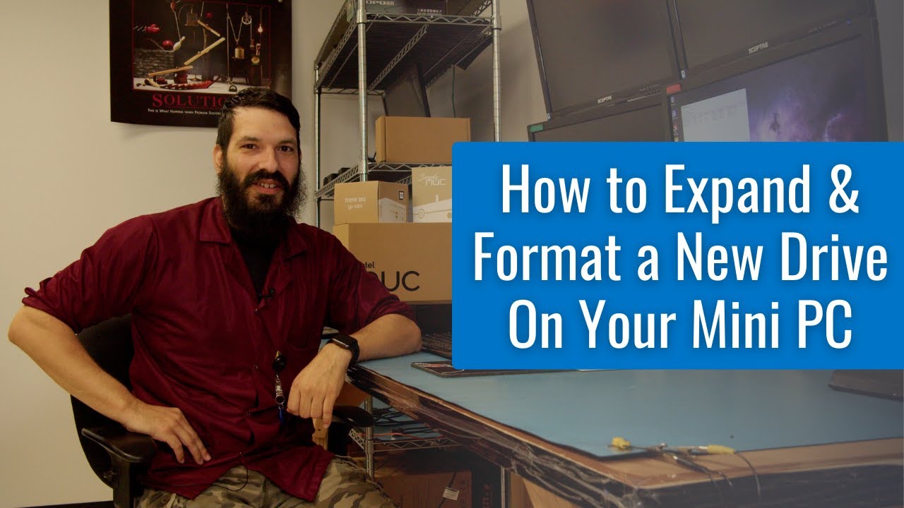 How to Expand & Format a New Drive On Your Mini PC: Step By Step Directions