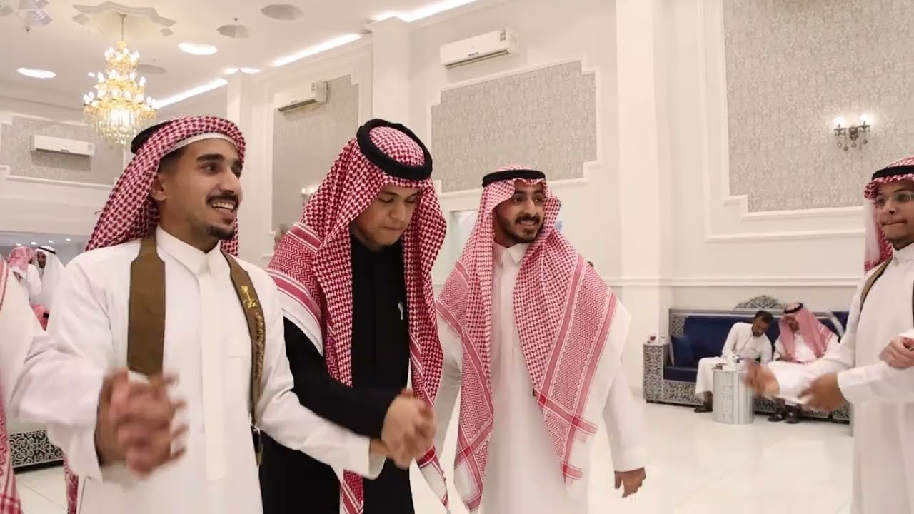 زواج الشاب سعيد الغامدي  قاعه فلورا