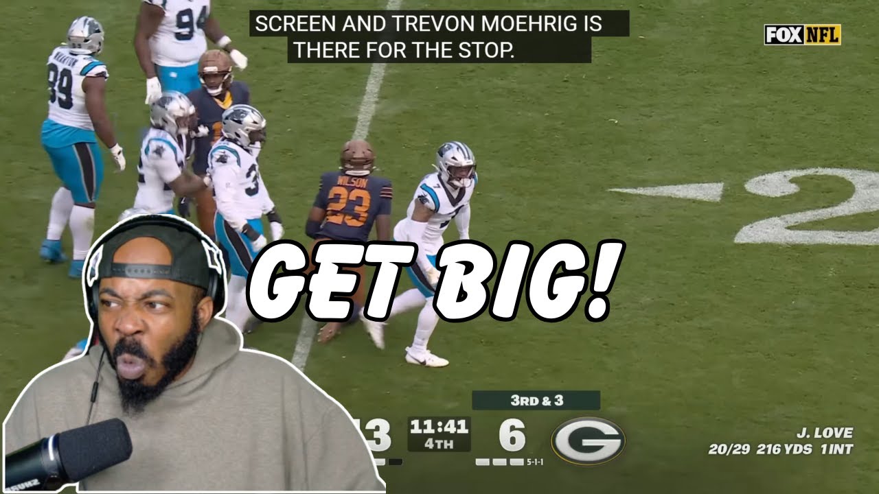 Biggest upset of Week 9? | UncTrey Reacts to Panthers vs Packers | NFL Week 9