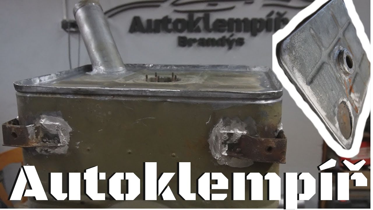 Tatra 805 | Oprava nádrže