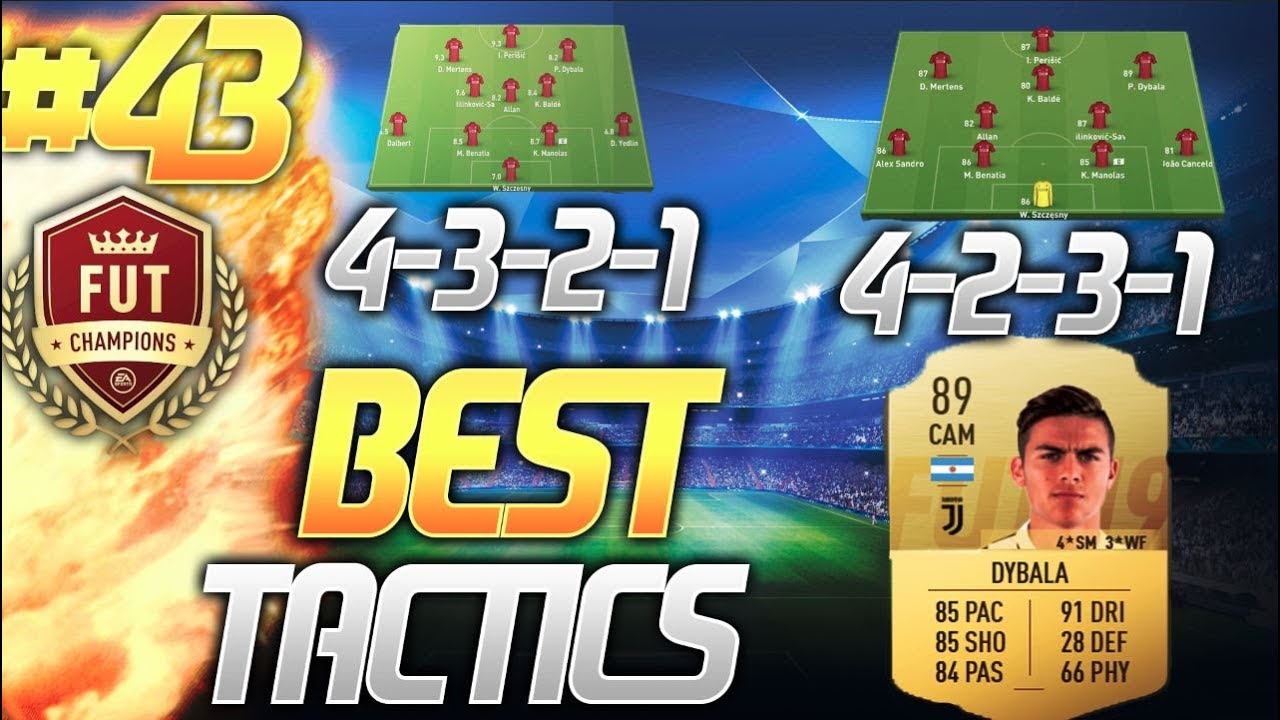 MY BEST FUT CHAMPS CUSTOM TACTICS - TRHYARDS RTG #43 - FIFA 19 Ultimate Team
