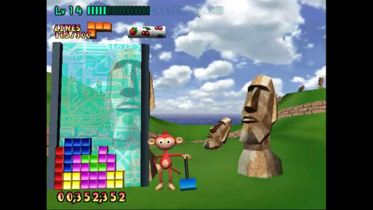 Sega Tetris (Naomi) - All Clear 389 lines by nahucirujano