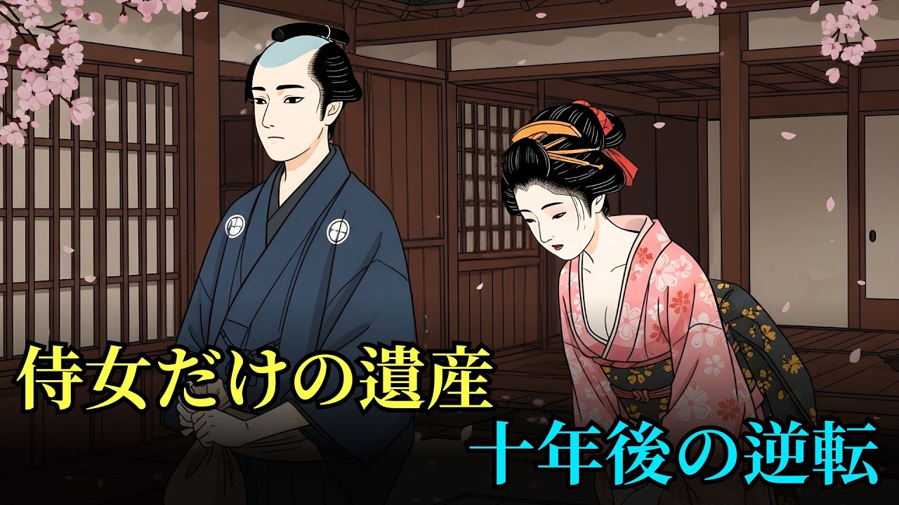 富豪の末息子は嘲笑の的――遺されたのは一人の女中だけ、十年後すべてが沈黙した理由| 日本昔話・逆転の因果