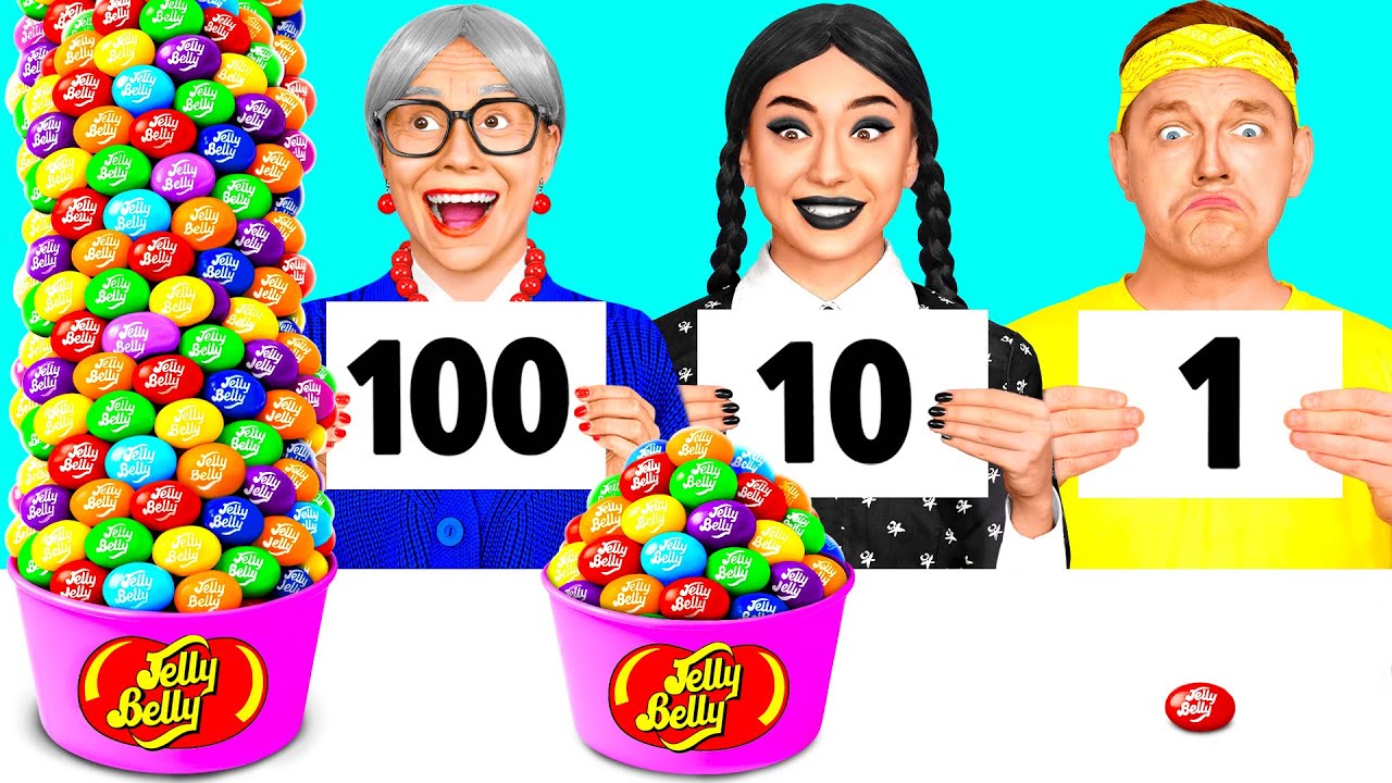 100 Слоев Еды Челлендж | Смешные Кухонные Войны от TeamTeen Challenge