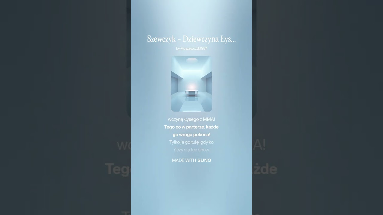 Szewczyk - Dziewczyna Łysego (z MMA)