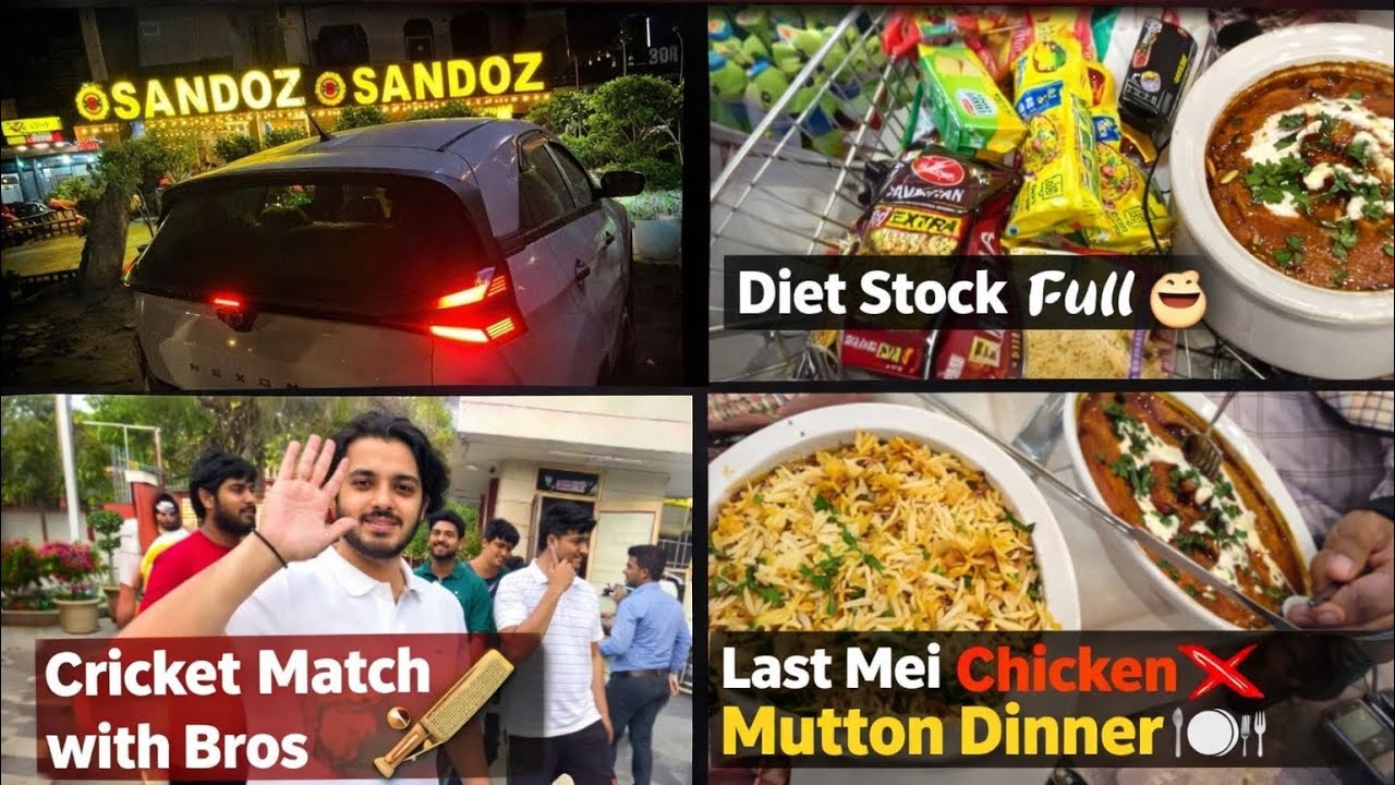 Hunter 350♥️ tank full |Mini Vlog Day 283 🔥 | Cricket 🏏 + Diet Stock + Mutton Dinner 🍽️ #minivlog