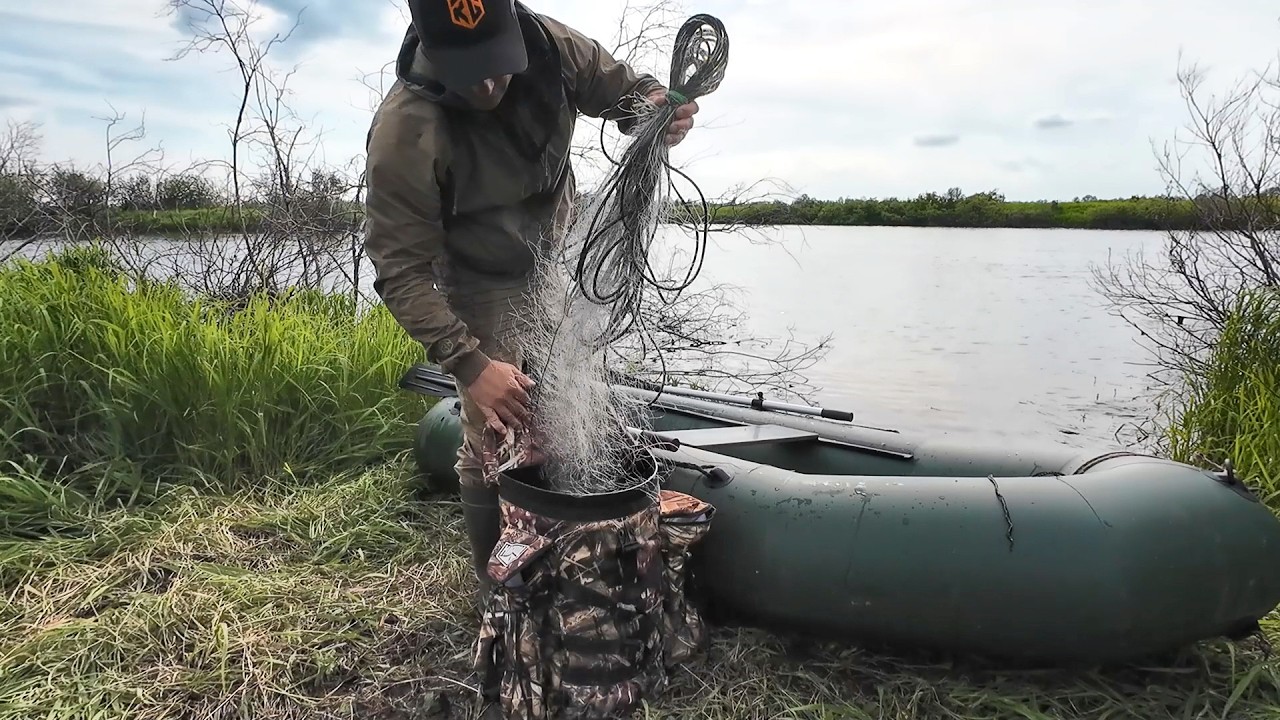 РЫБАЛКА НА СЕТИ. ПРОВЕРЯЮ СЕТИ, СНИМАЮ УЛОВ, СНИМАЮ СЕТИ. ТАЩУ ЛОДКУ ЗА ЭНДУРИКОМ НЕСКОЛЬКО КМ.