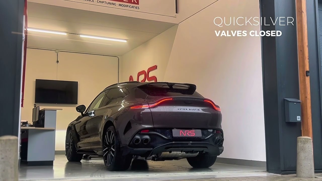 Aston Martin DBX 707 Quicksilver Exhaust Upgrade | Insane V8 Sound & Acceleration!