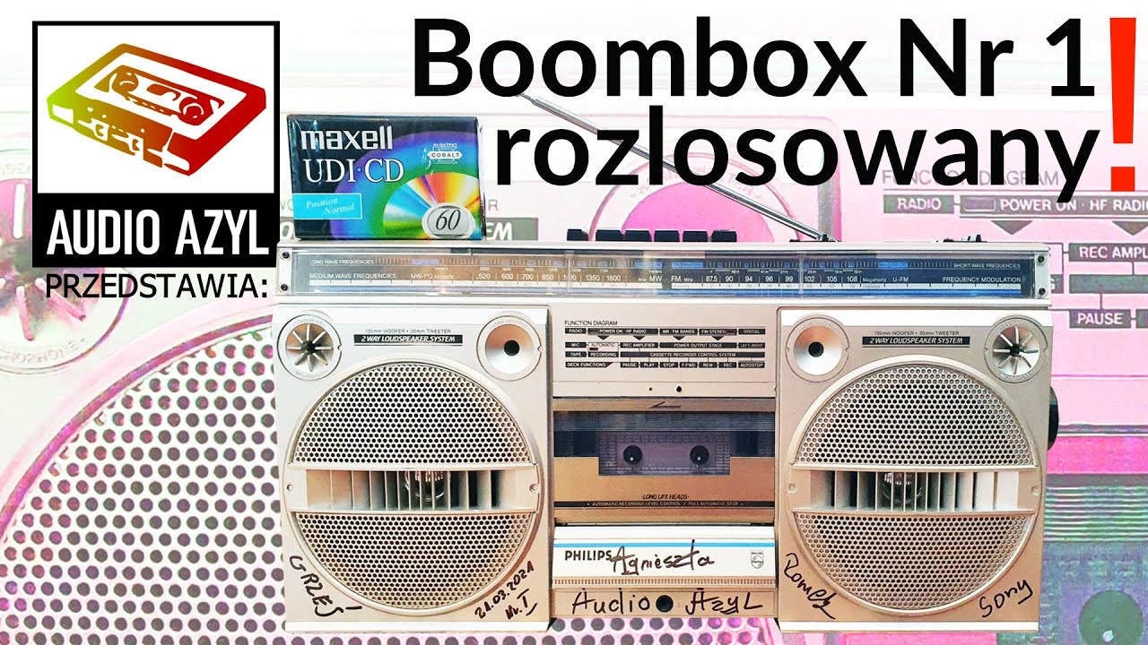 Boombox Nr 1 rozlosowany!