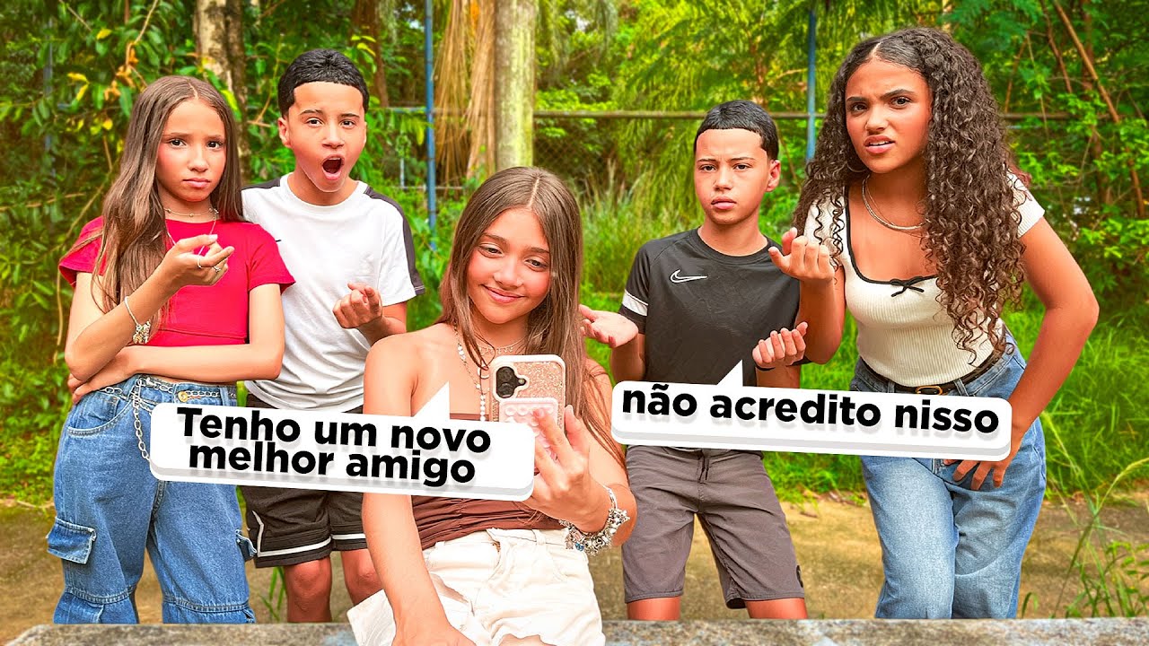 OS GEMEOS ANTÔNIO E JP DESCOBRIRAM QUE A LARA TEM OUTRO MELHOR AMIGO!! •Antônio e JP•