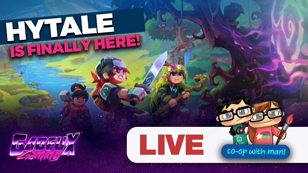 HYTALE: We shall Mine. We shall Craft. To the DESERT! | Co-Op w/ Mari!! | CoupleCraft | Day 02