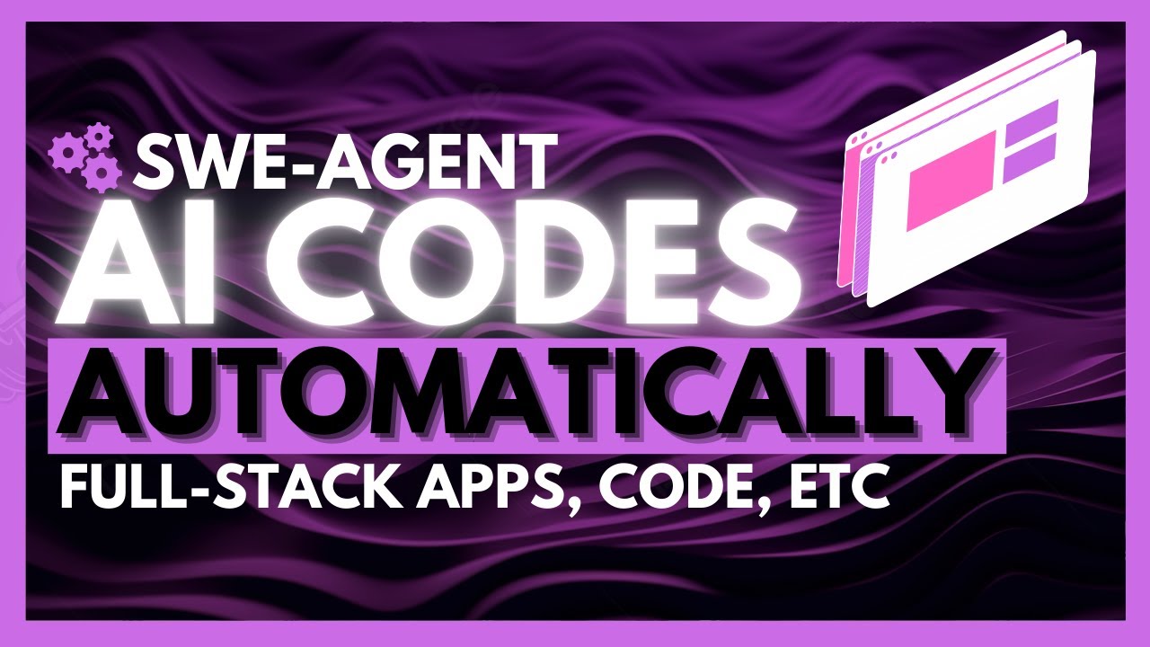 SWE-Agent: AI Agents Automatically Codes and Builds Apps, Code, etc! (Opensource)