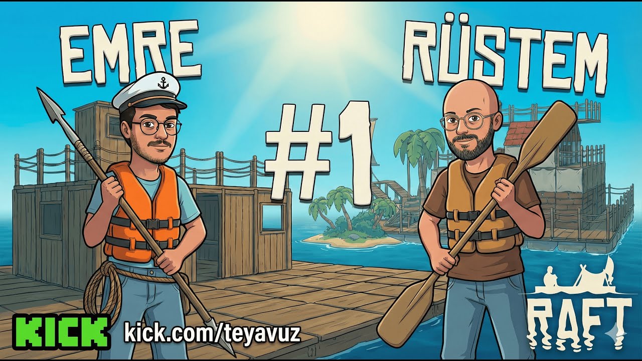 Raft #1 | Deniz'de yeni bir Macera!