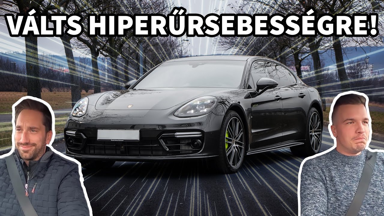 Porsche Panamera Turbo S 4.0 V8 E-Hybrid teszt (2020) - Alapjárat