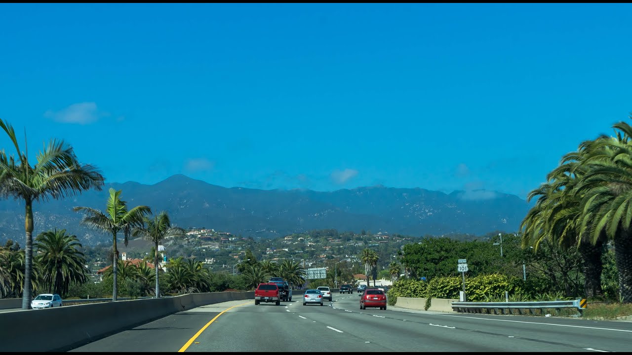 13-29 California Coast #4 of 4: US-101 South - Santa Barbara to Ventura
