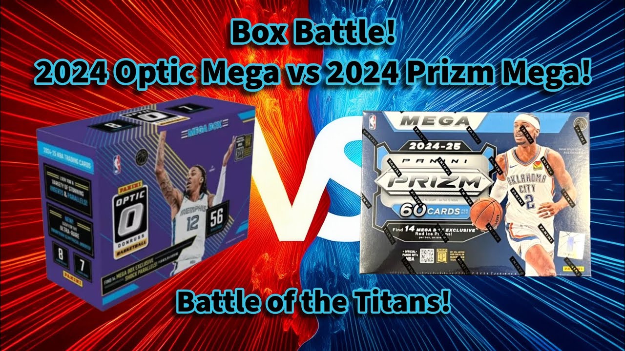 Mega Box Battle! 2024 Optic vs 2024 Prizm!