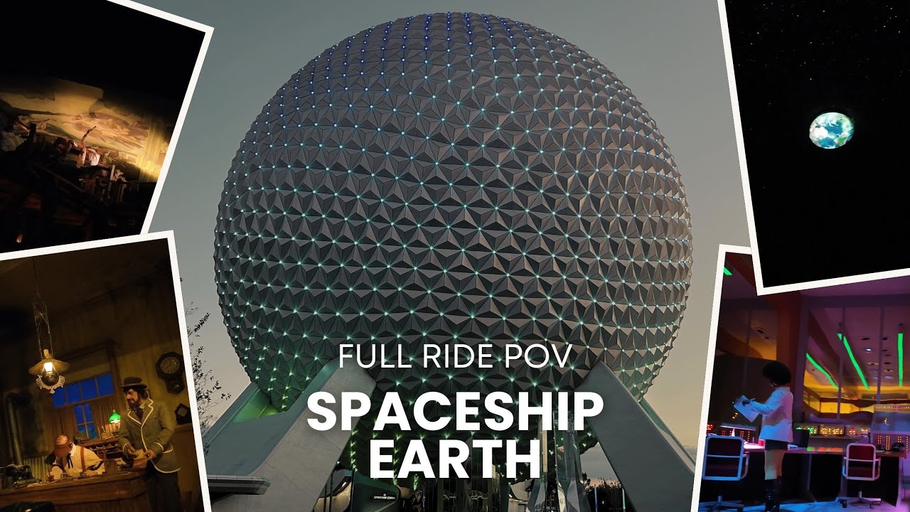 Full Ride POV - Spaceship Earth, EPCOT (December 2024)