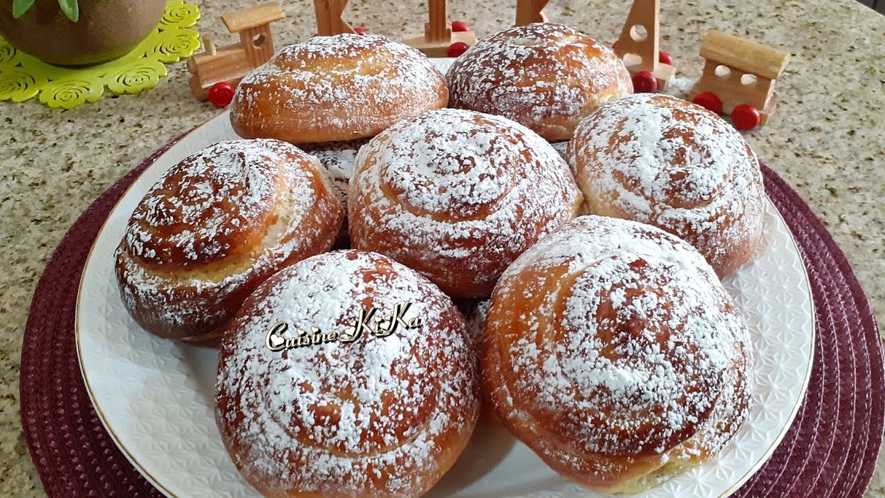 طريقة صنع بريوش قطني و خفيف بالياغورت ، بسيط و شهي جدا بدون عجن