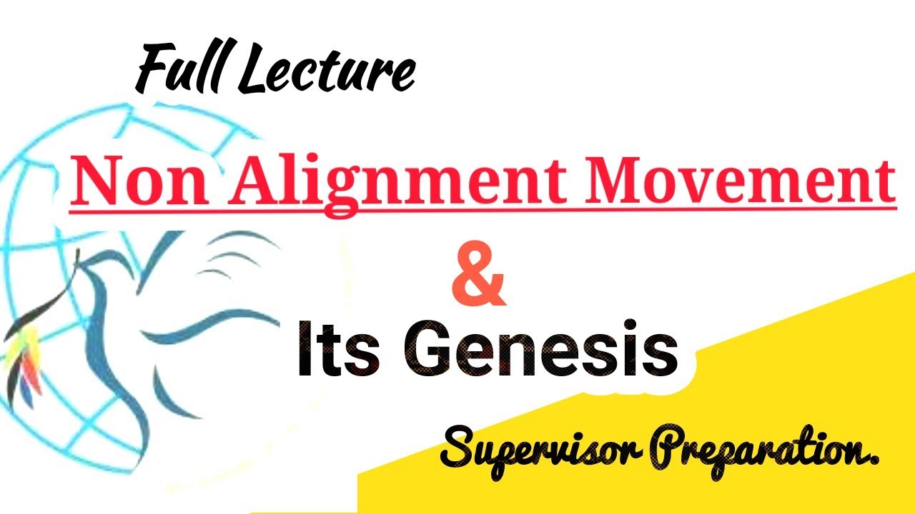 Non-Alignment Movement & its Genesis | Social welfare 