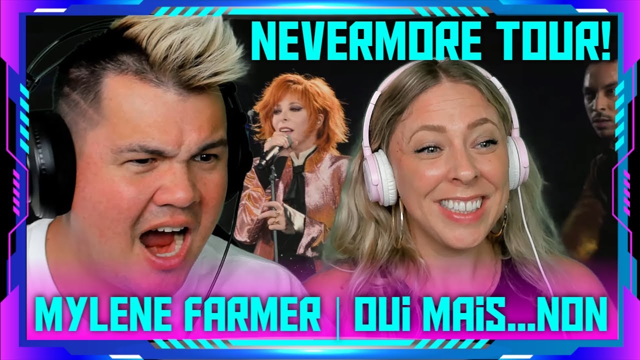 Americans Reaction to Mylène Farmer - Oui mais... Non (Nevermore) | THE WOLF HUNTERZ Jon and Dolly