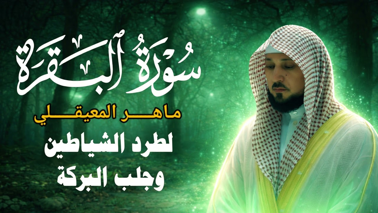 الشيخ ماهر المعيقلي سورة البقرة كاملة  Official Audio راحة نفسية وطمأنينة