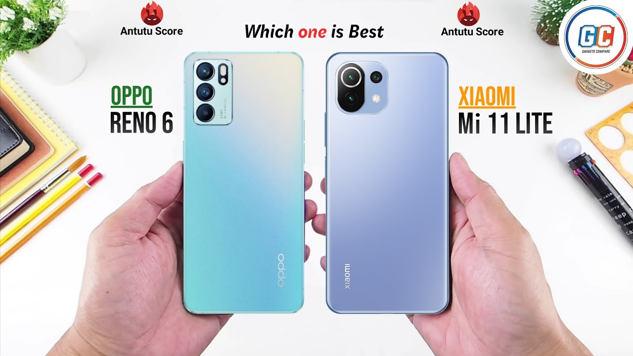 OPPO Reno 6 vs Xiaomi Mi 11 Lite | Full Comparison ⚡ Which one is Best 👍 Under 30k.