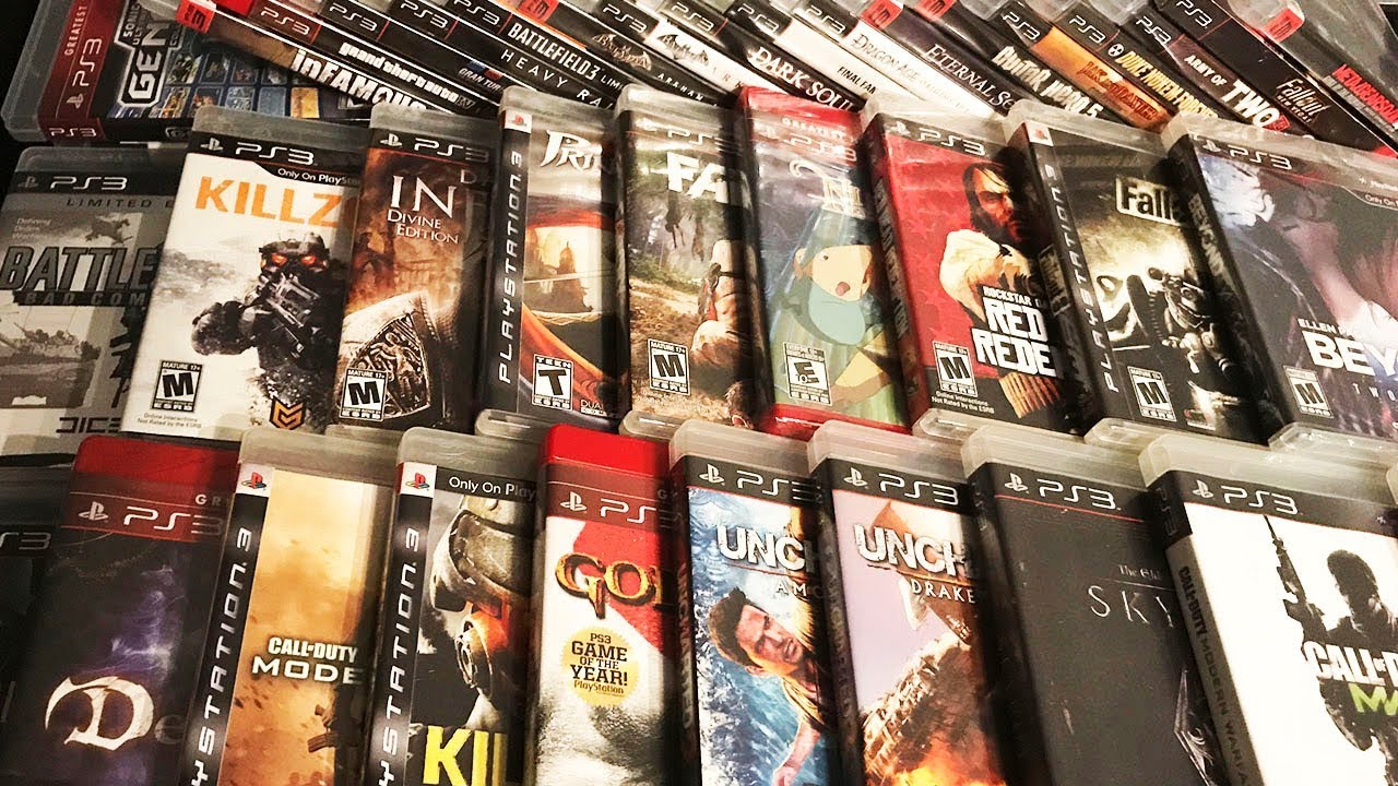 Playstation 3 Video Game Collection 2017