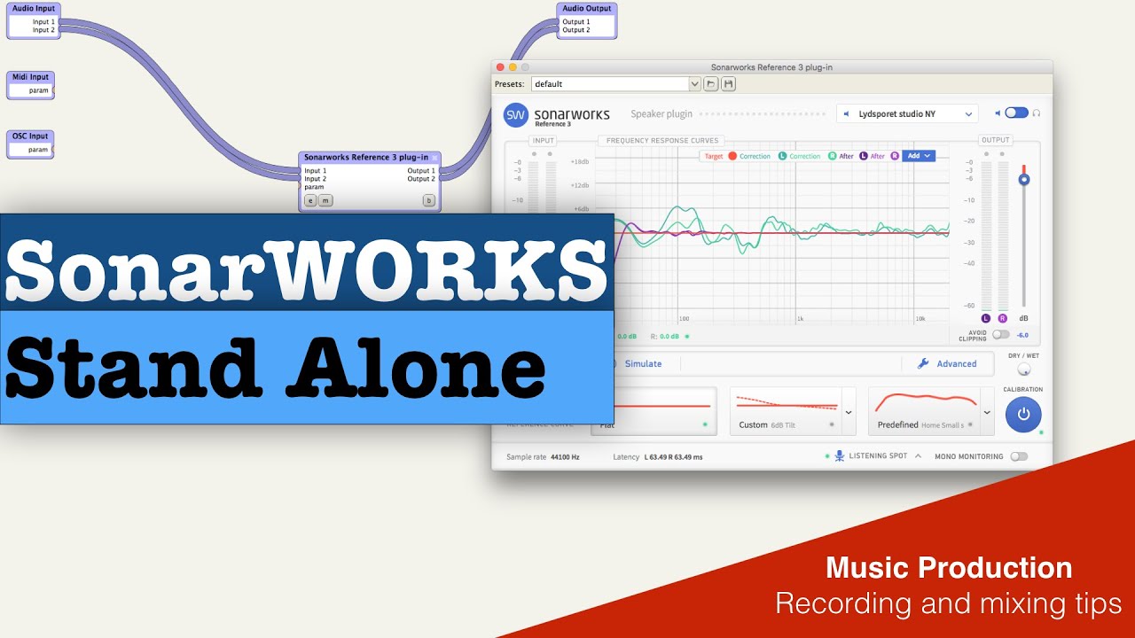 How to set up SonarWorks as a StandAlone Application - FREE - System Wide Calibration