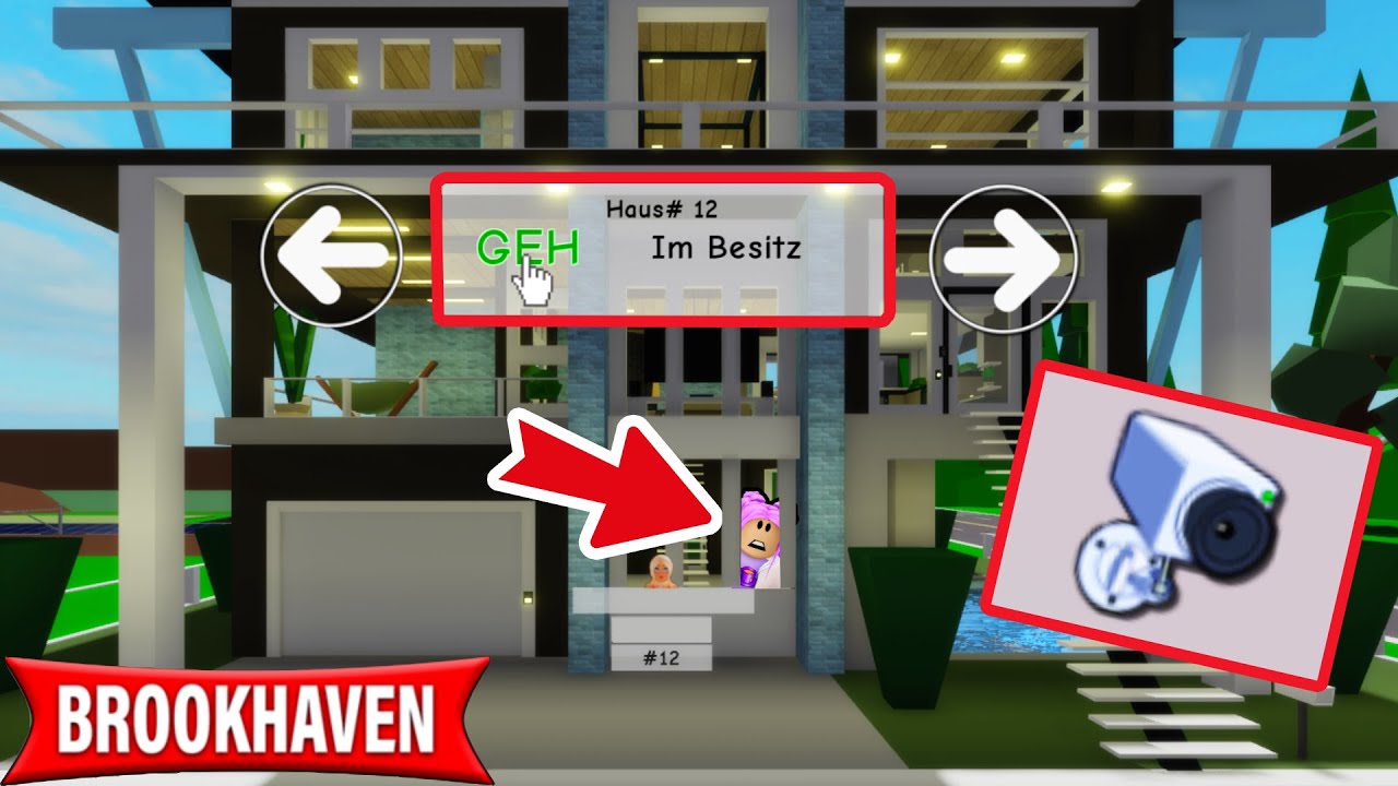 GESCHUMMELT MIT SICHERHEITSKAMERAS BEIM HIDE & SEEK! Kaan übertreibt... [Roblox Brookhaven 🏡RP]
